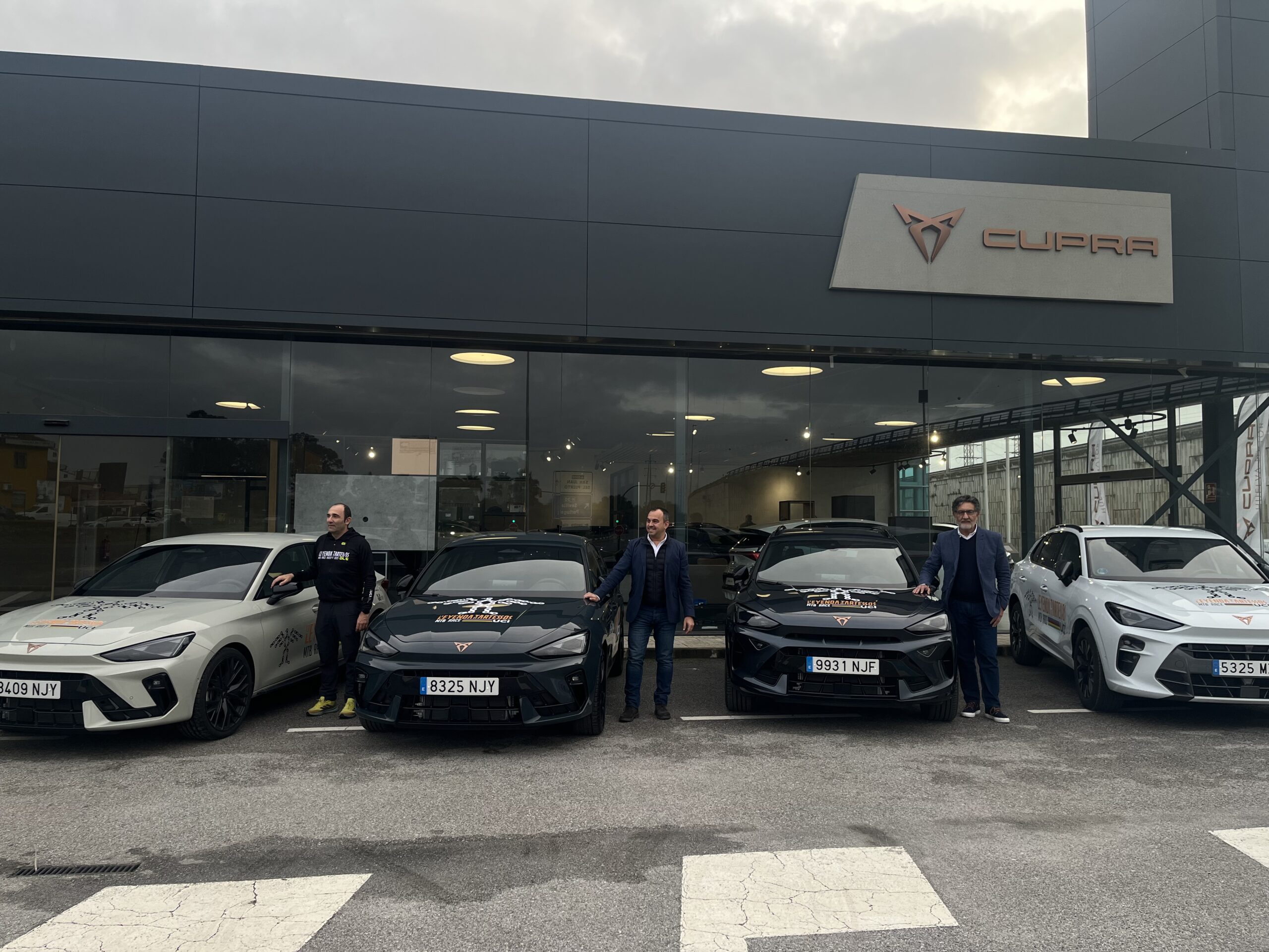 La Leyenda de Tartessos contará con cuatro vehículos Cupra.