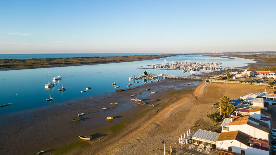 La costa de Huelva ofrece estampas espectdaculares.