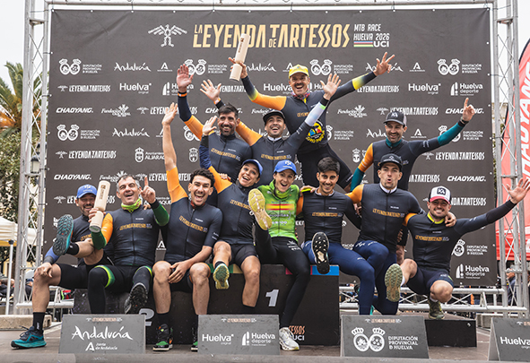 Los ganadores de la quinta edición de La Leyenda de Tartessos.